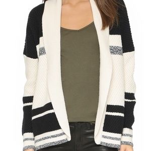 Madewell Striped Cocoon Cardigan Size XS